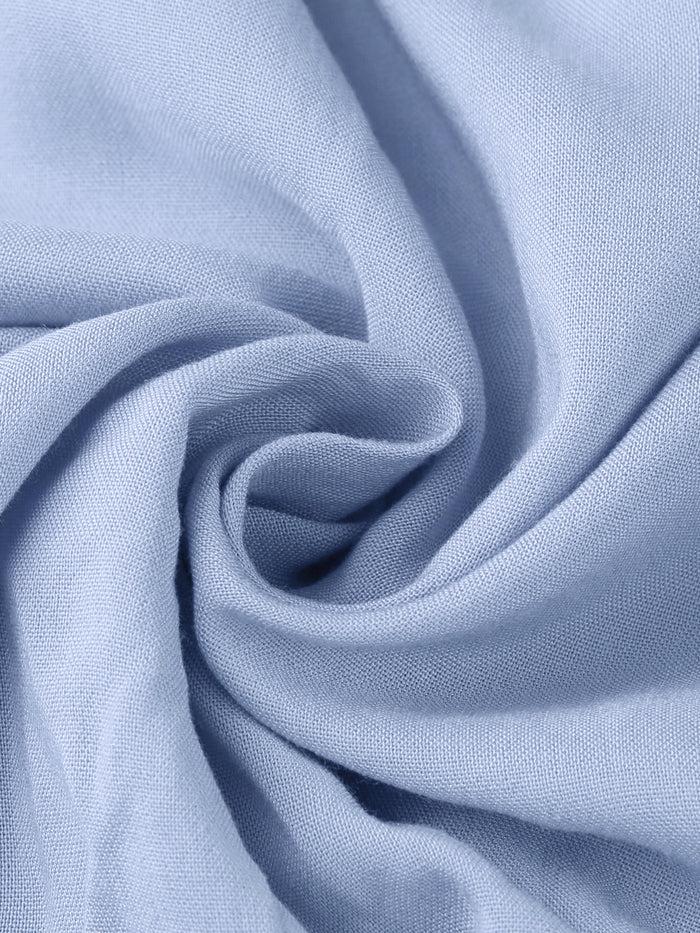 Allegra K Elegant Midi Short Sleeve Tiered Square Neck Long Dress