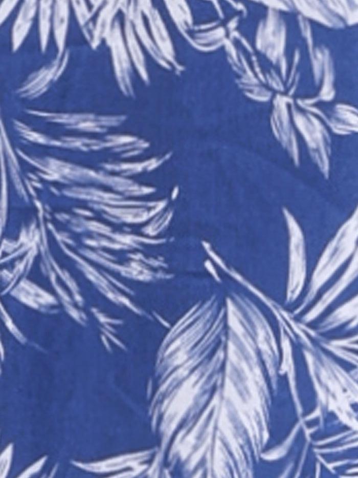 Allegra K Printed V Neck Ruffle Cap Sleeve A-Line Beach Midi Dress