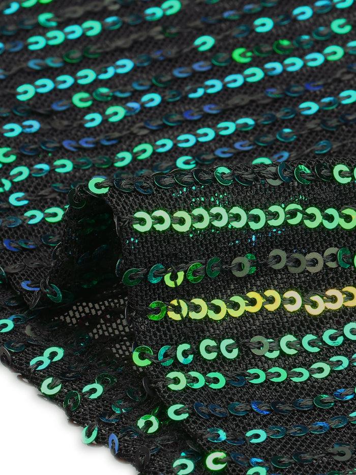 Allegra K Women's Sequin Evening Dress V Neck Spaghetti Straps Maxi Split Gown Dresses