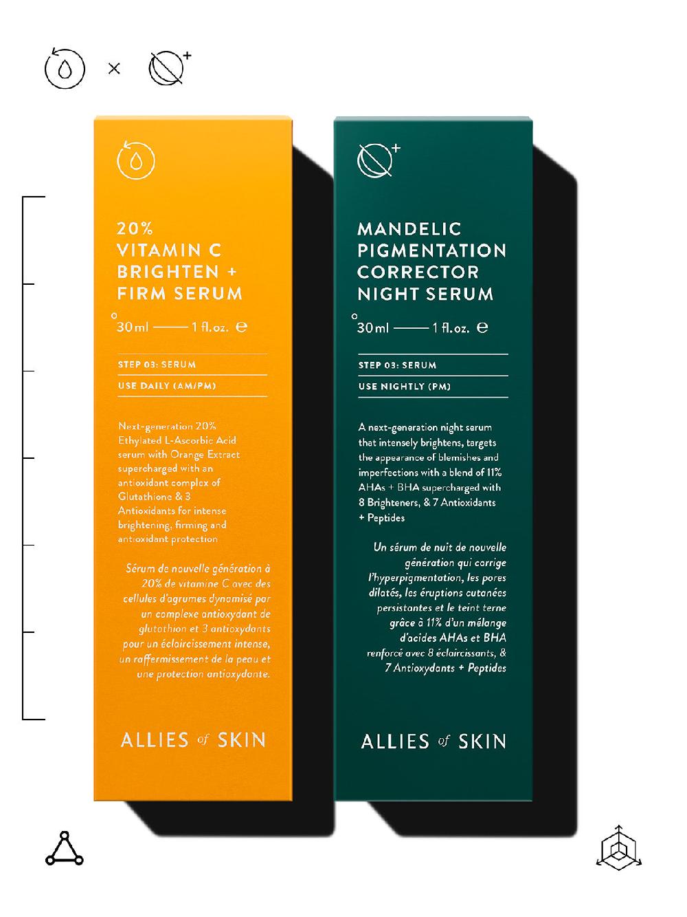 Allies Of Skin Am & Pm Serum Duo
