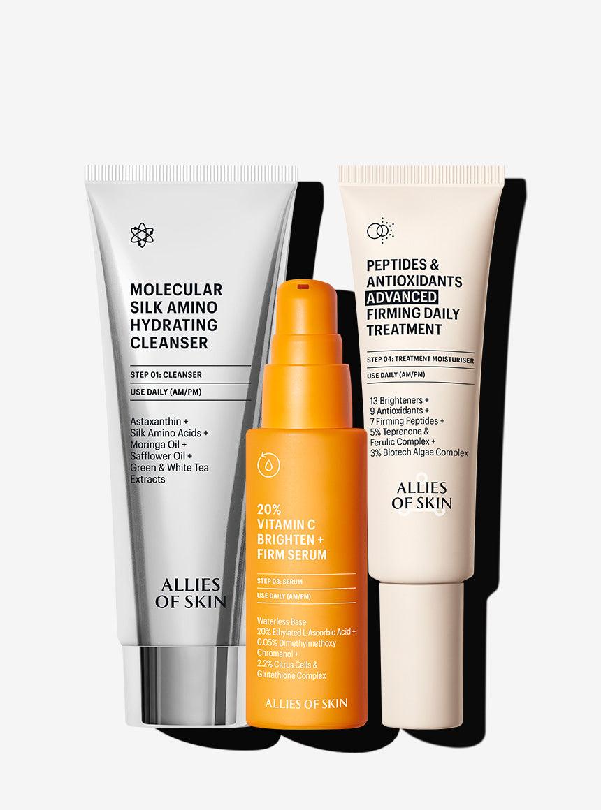 allies of skin Get Up & Glow Trio