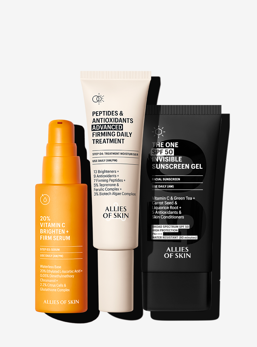 allies of skin Light + Bright Summer Routine