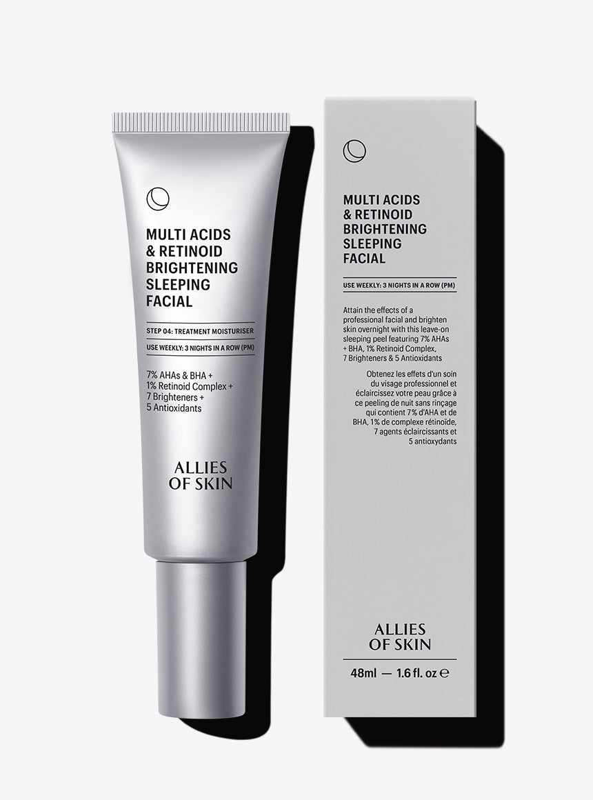 Allies Of Skin Multi Acids & Retinoid Brightening Sleeping Facial