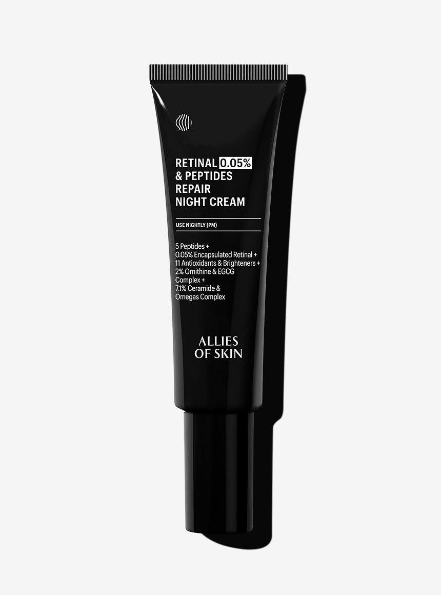 allies of skin Retinal 0.05% & Peptides Repair Night Cream