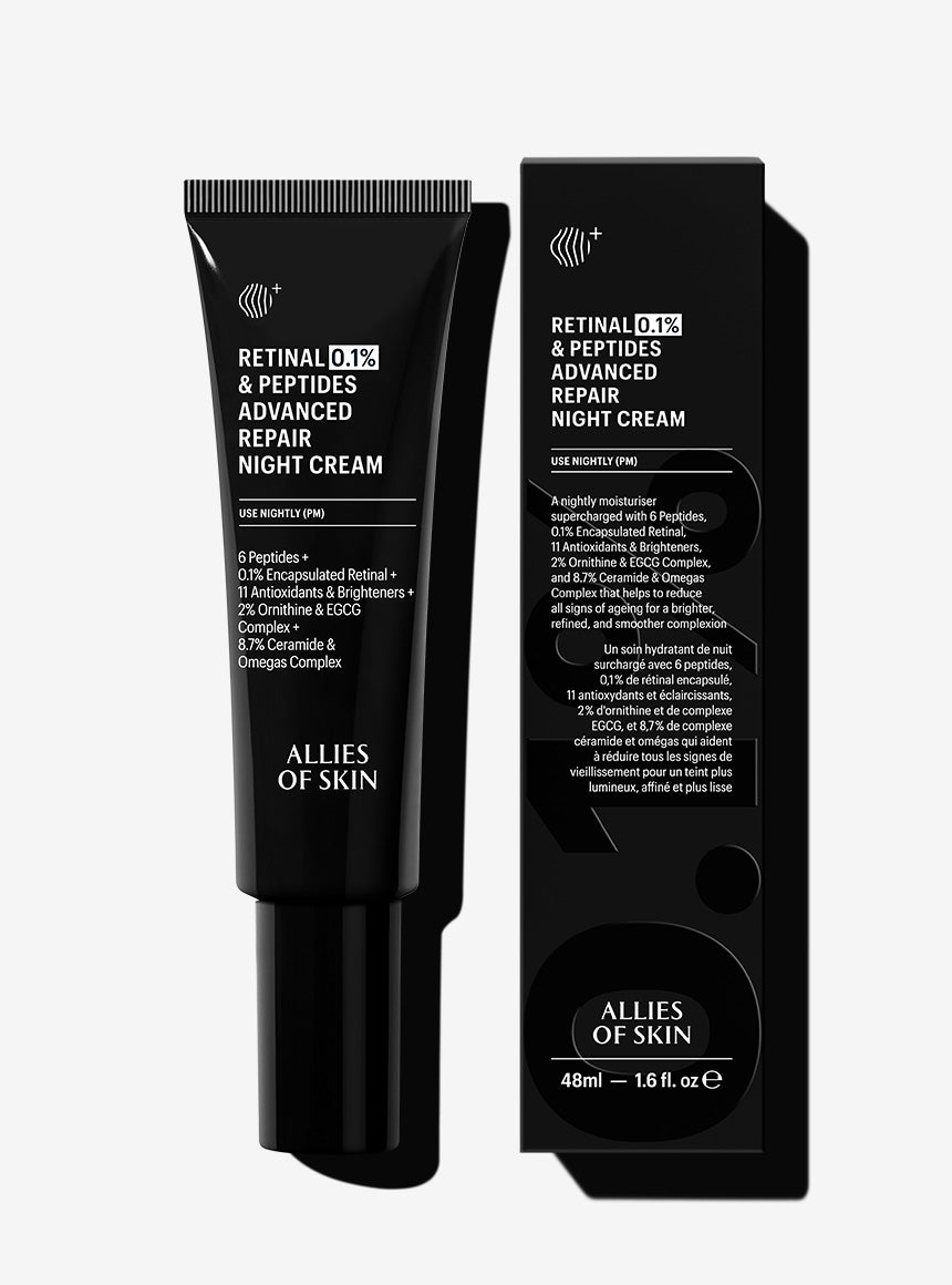 Allies Of Skin Retinal 0.1% & Peptides Advanced Repair Night Cream