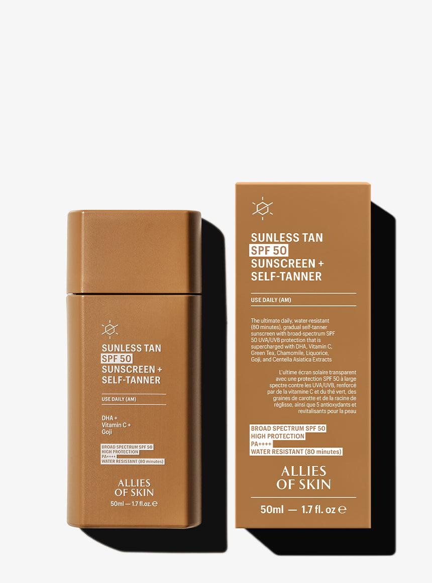 Allies Of Skin Sunless Tan SPF 50 Sunscreen + Self-Tanner