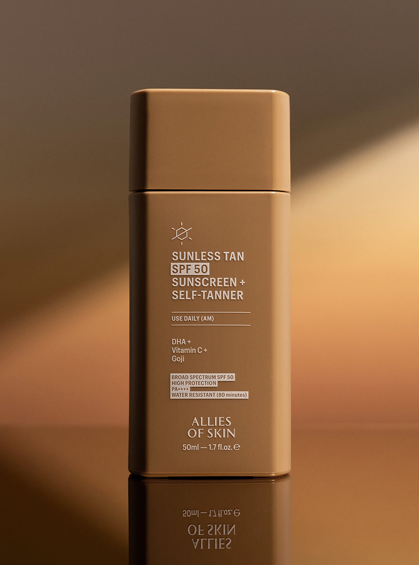Allies Of Skin Sunless Tan SPF 50 Sunscreen + Self-Tanner