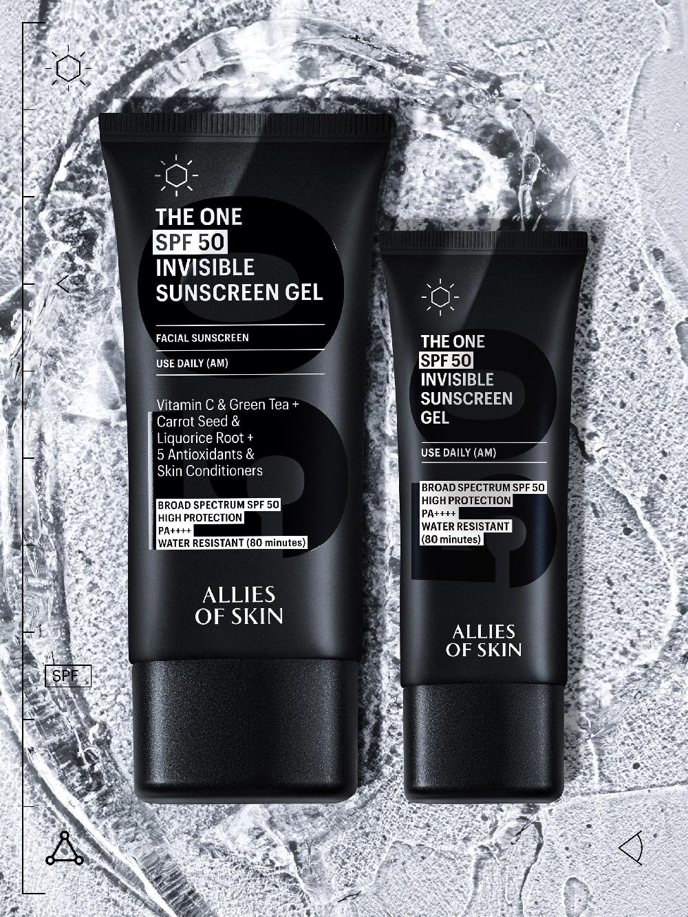 Allies Of Skin THE ONE SPF 50 Invisible Sunscreen Gel