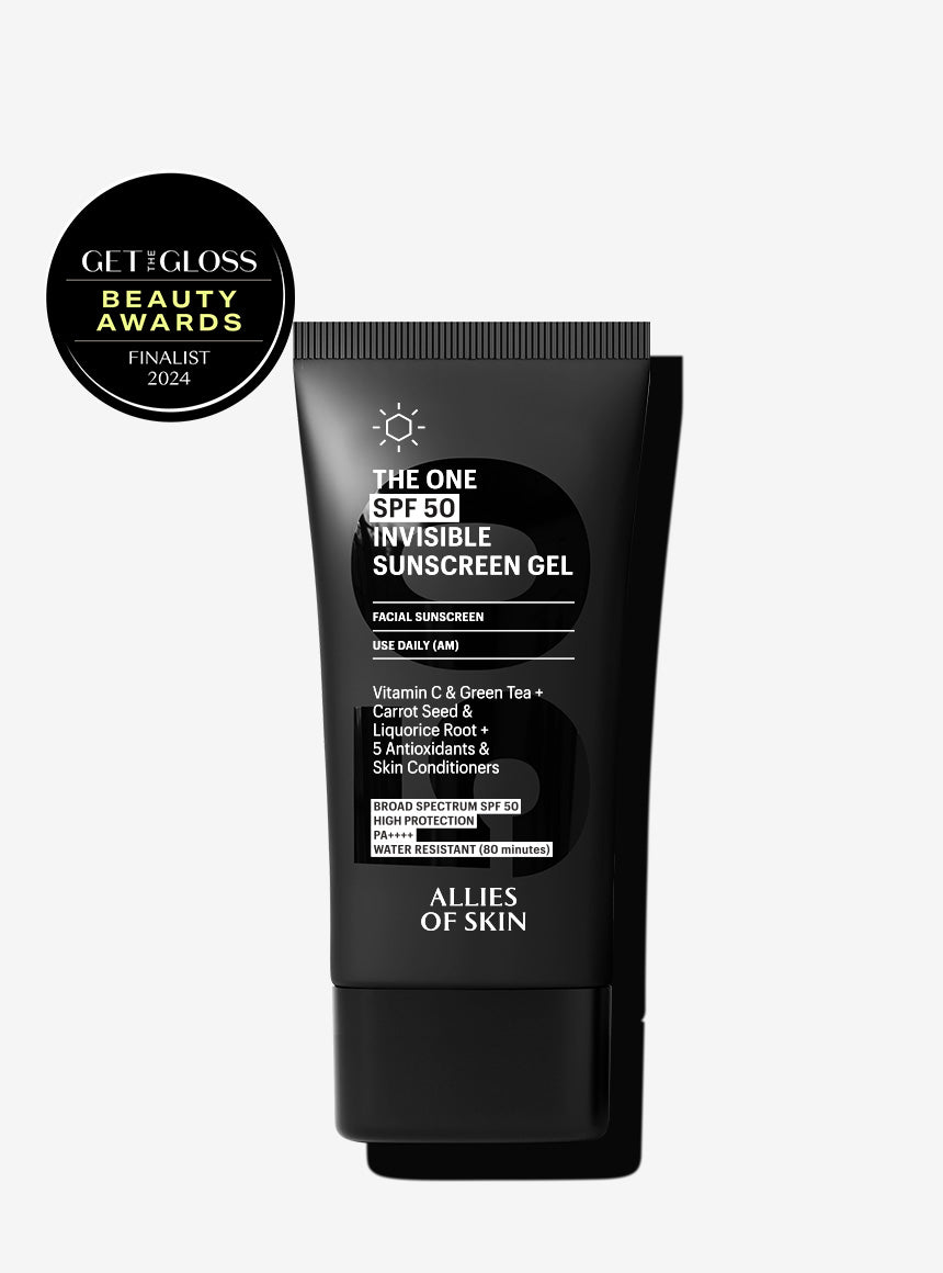 allies of skin THE ONE SPF 50 Invisible Sunscreen Gel