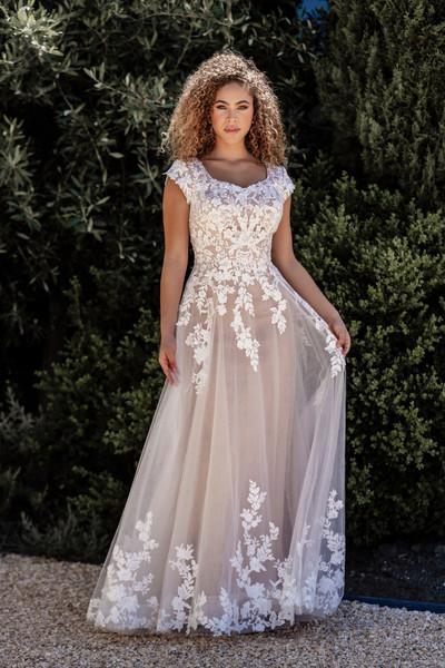 allure bridals Bridal Allure Modest M706