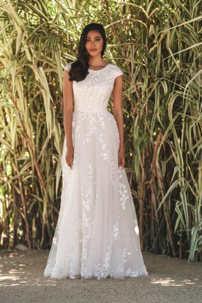 allure bridals Bridal Allure Modest M728