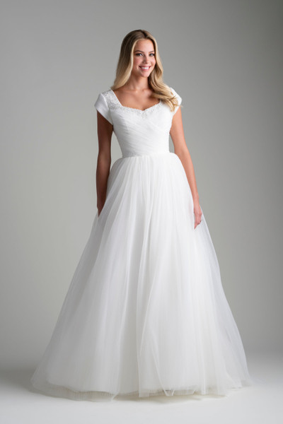 allure bridals Bridal Allure Modest M759