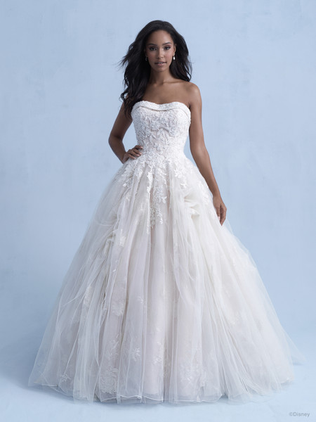allure bridals Bridal Disney Fairy Tale Weddings D292 - Belle