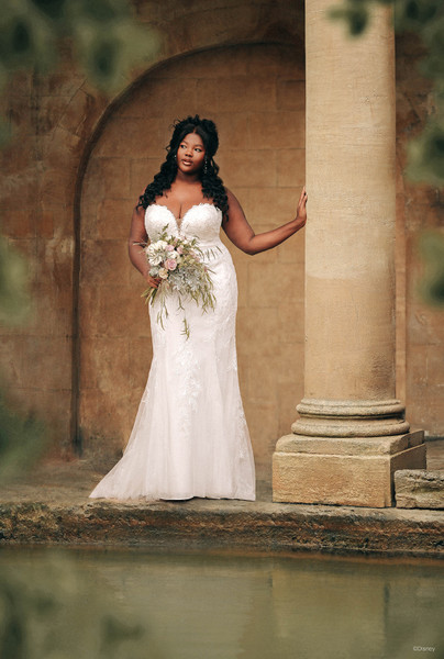 allure bridals Bridal Disney Fairy Tale Weddings D368L - Tiana