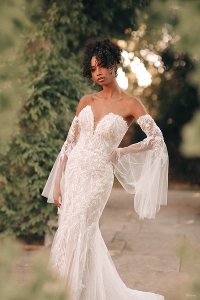 Allure Bridals Bridal Disney Fairy Tale Weddings D368SL - Tiana Sleeve
