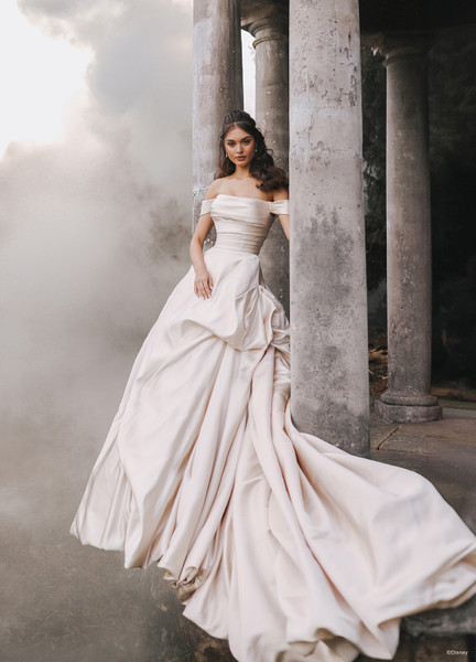 allure bridals Bridal Disney Fairy Tale Weddings D412 - Belle