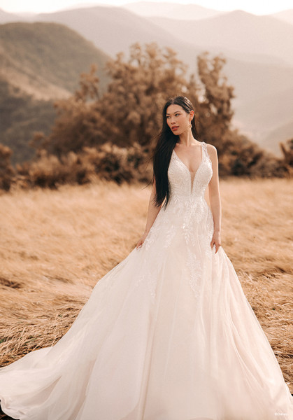 allure bridals Bridal Disney Fairy Tale Weddings D415 - Pocahontas