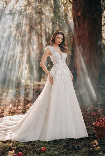 allure bridals Bridal Disney Fairy Tale Weddings D417 - Snow White