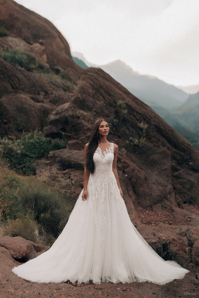 allure bridals Bridal Disney Fairy Tale Weddings D435 - Pocahontas