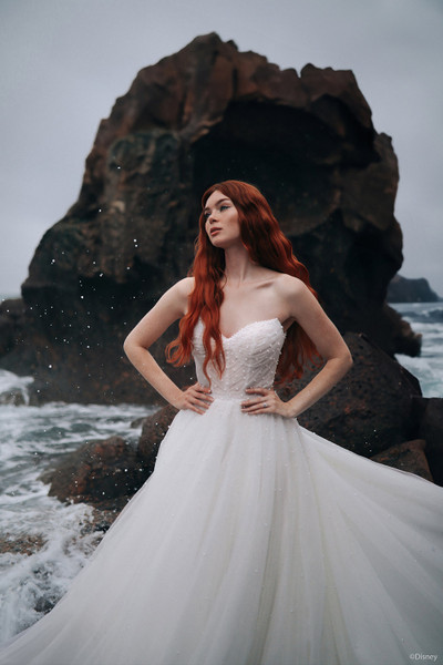 allure bridals Bridal Disney Fairy Tale Weddings D440 - Ariel
