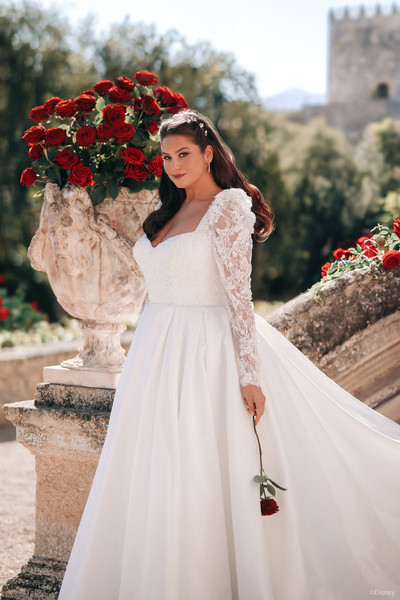 allure bridals Bridal Disney Fairy Tale Weddings D442 - Belle