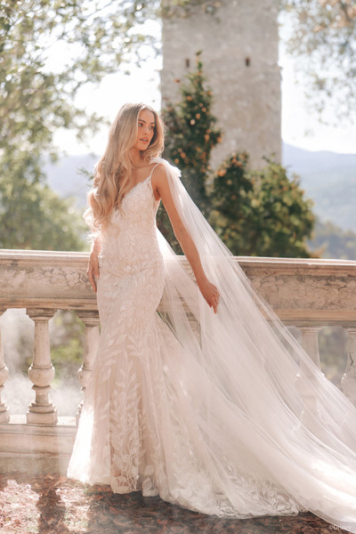 allure bridals Bridal Disney Fairy Tale Weddings D446 - Rapunzel