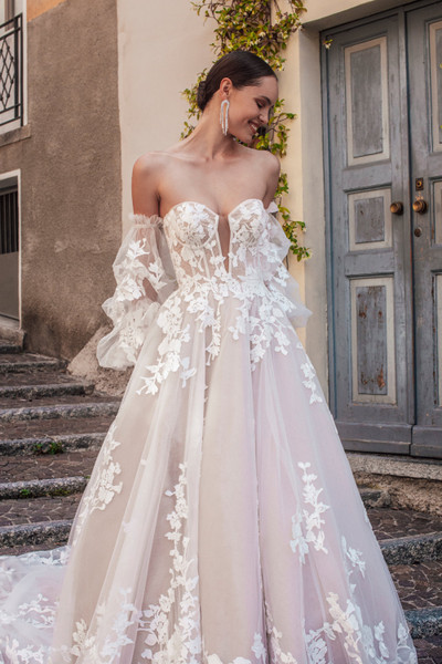 Allure Bridals Bridal Madison James MJ1005SL - Harper Sleeves