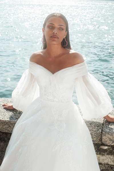 Allure Bridals Bridal Madison James MJ1008SL - Haylee Sleeves