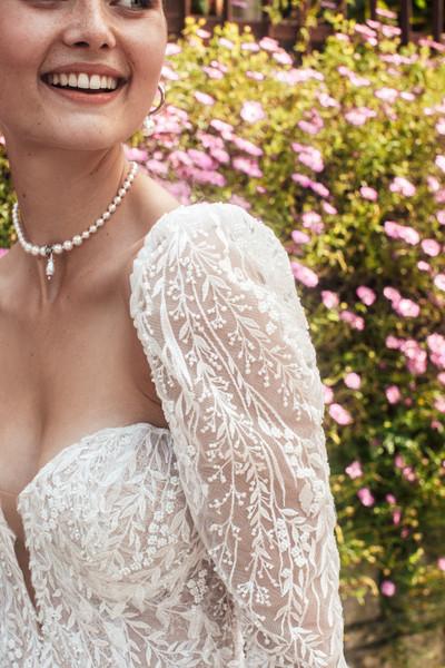 Allure Bridals Bridal Madison James MJ1017SL - Hilton Sleeves