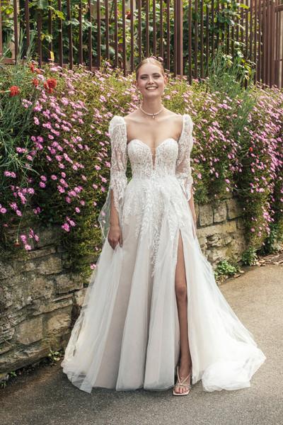 Allure Bridals Bridal Madison James MJ1017SL - Hilton Sleeves