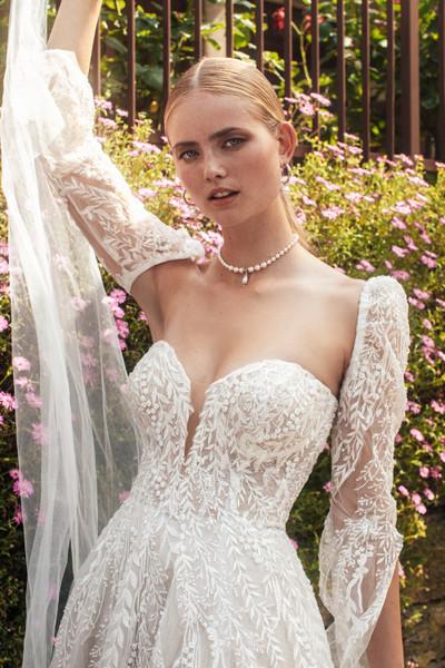allure bridals Bridal Madison James MJ1017SL - Hilton Sleeves