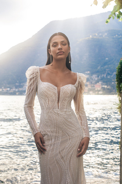 Allure Bridals Bridal Madison James MJ1019SL - Huntleigh Sleeves