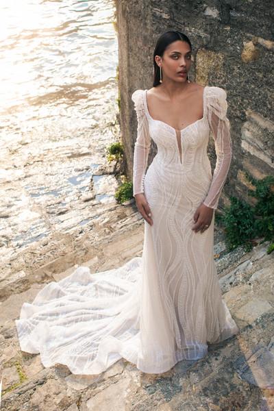 allure bridals Bridal Madison James MJ1019SL - Huntleigh Sleeves