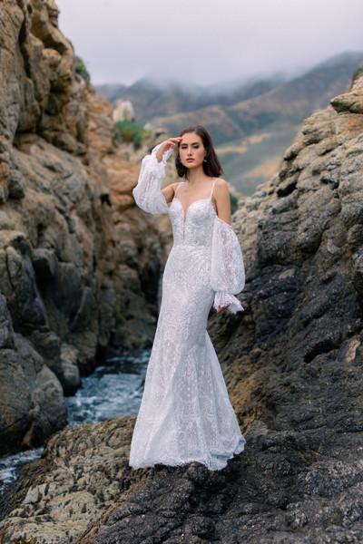 allure bridals Bridal Wilderly Bride F323SL - Noella Sleeves