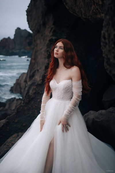 allure bridals Dresses Bridal Accessories D440SL - Ariel Sleeve