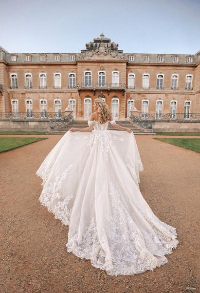 Allure Bridals Dresses Bridal Accessories DP353T - Cinderella Train