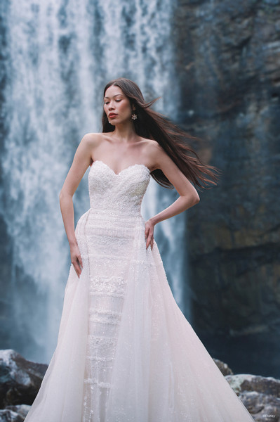 allure bridals Dresses Bridal Accessories DP405T - Pocahontas Train