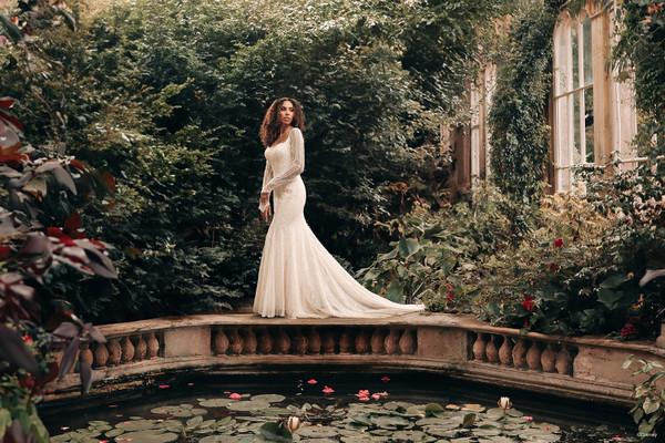 Allure Bridals Dresses Bridal Accessories DP408SL - Tiana Sleeve