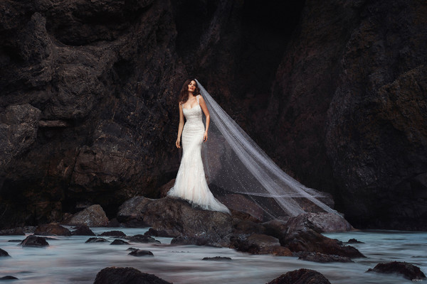 Allure Bridals Dresses Bridal Accessories DV23 - Ariel Veil