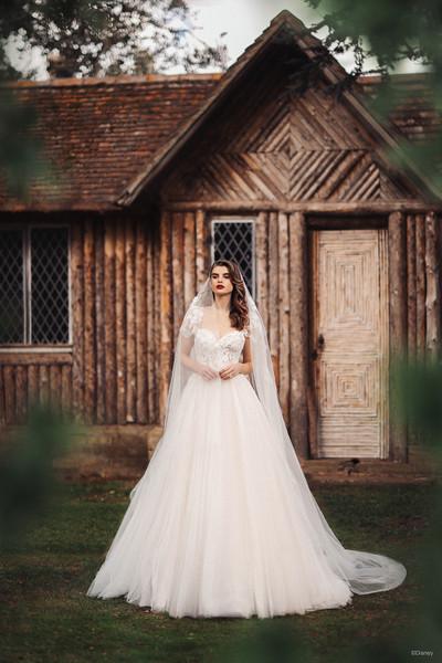Allure Bridals Dresses Bridal Accessories DV25 - Snow White Veil
