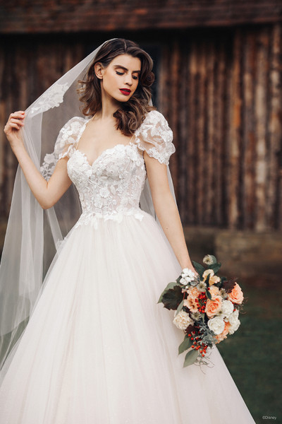 allure bridals Dresses Bridal Accessories DV25 - Snow White Veil