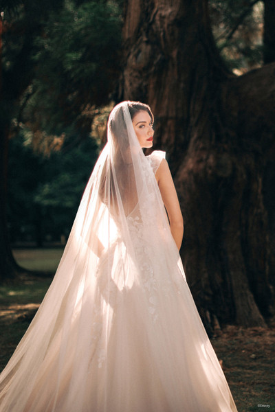 Allure Bridals Dresses Bridal Accessories DV37 - Snow White Veil