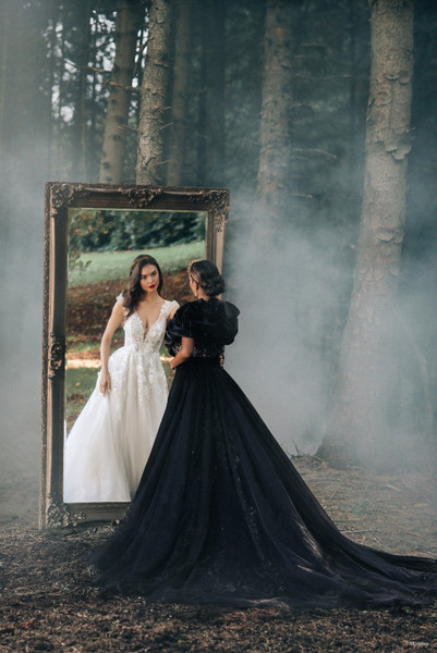 Allure Bridals Dresses Bridal Accessories DVL17CP - Evil Queen Cape