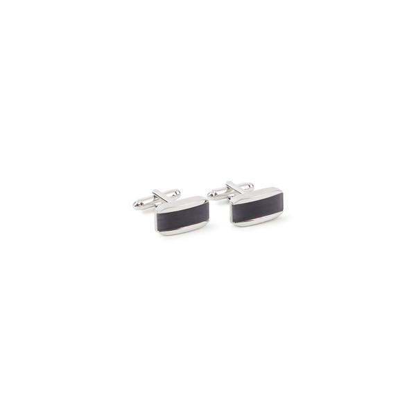 allure bridals Mens The Retail Cat Eye Rectangle Cufflinks
