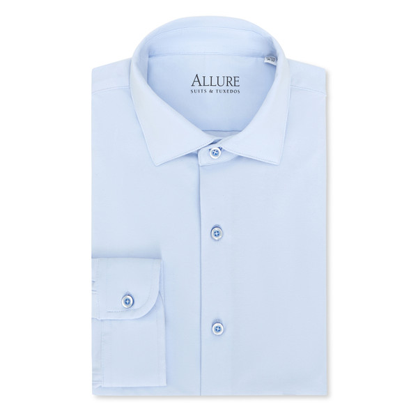 allure bridals Mens The Retail Lay Down Collar Dress Shirt