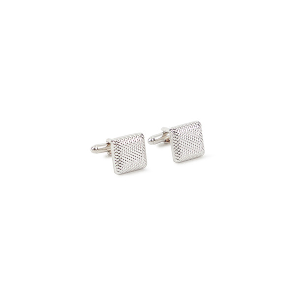 allure bridals Mens The Retail Textured Square Cufflinks