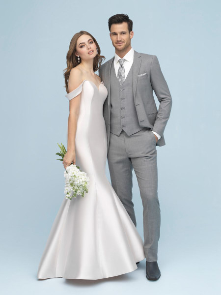 Allure Bridals Suits And Wedding Tuxedos The Brunswick Suits Linen Gray