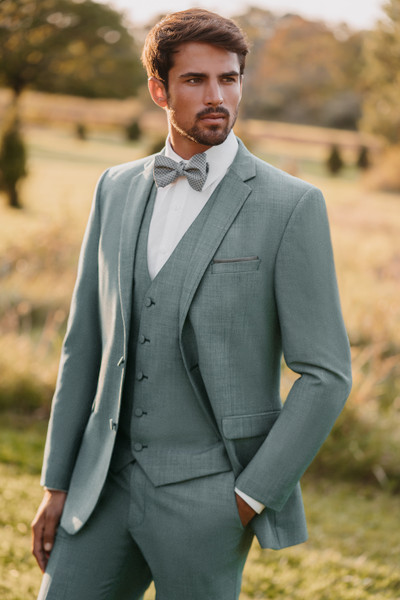 allure bridals Suits and Wedding Tuxedos The Brunswick Suits Sea Glass Green