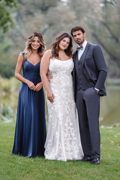 Allure Bridals Suits And Wedding Tuxedos The Ridge Suits Graphite Gray Notch Lapel