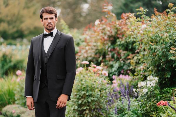 Allure Bridals Suits And Wedding Tuxedos The Ridge Suits Ultra Black Notch Lapel
